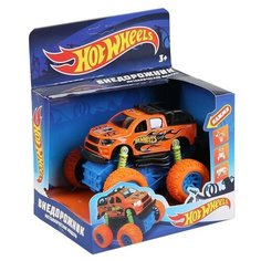 Машина металлическая «Hot Wheels внедорожник» 12 см, инерция, подвеска, световые и звуковые эффекты Технопарк
