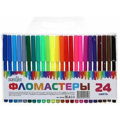Фломастеры Clipstudio с вентилируемым колпачком 24 цвета х2шт