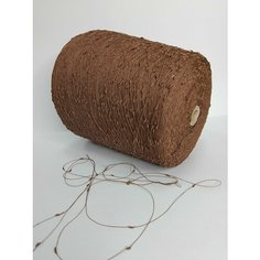 Пряжа итальянский хлопок шишибрики, шоколад. Состав: 50℅ хлопок, 50℅полиэстер. Метраж: 400гр/4400м ИТАЛИЯ