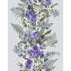 Ткань для шитья/Ширина 50 см/Длина 10 метров/для рукоделия/100% хлопок/рогожка Всё себе