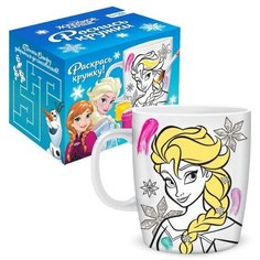Кружка под роспись «Сказка рядом»‎, Холодное сердце, 250 мл Disney