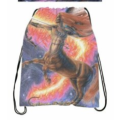 Сумка-мешок для обуви со знаком зодиака Стрелец №1 Migom