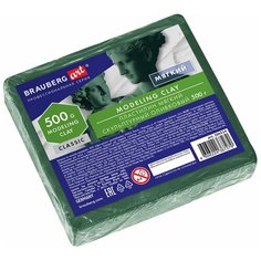 Пластилин BRAUBERG 106514, комплект 5 шт.