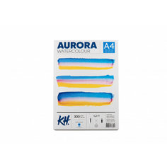 Aurora Альбом-склейка для акварели Aurora Cold А4 12 л 300 г/м² 100% целлюлоза sela25