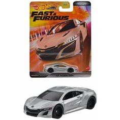 Hot Wheels Premium Fast&Furious 2017 Acura NSX редкая коллекционная модель из серии Retro Entartainment