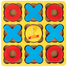Игра настольная логическая крестики-нолики мастер ВУД DXO_2 Master Wood
