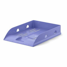 Лоток для бумаг горизонтальный Base, Pastel, пластик, фиолетовый Erich Krause