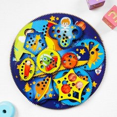 Лесная мастерская Головоломка - спирограф «Космическое приключение»