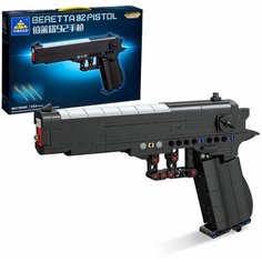 Конструктор техно BERETTA 92 PISTOL, 353 детали Unicon