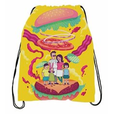 Мешок для обуви Bob"s Burgers, Закусочная Боба №9 Anima Shop