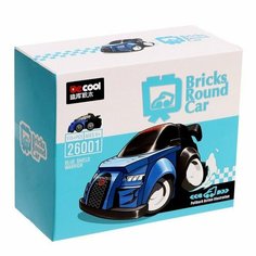 Конструктор инерционный «Спорткар», 115 деталей (комплект из 4 шт) Jisi Bricks (Decool)