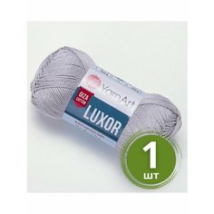 Пряжа YarnArt Luxor (Люксор) - 1 моток, 1218 св. серый 100% хлопок, 50г 125м