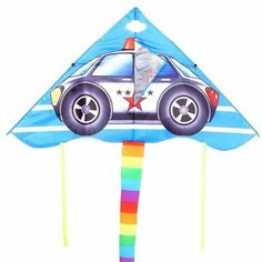 Воздушный змей "Машинка" с леской Funny Toys