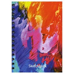 Скетчбук. Монотипия Попурри