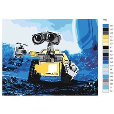 Картина по номерам Т120 "Валли лего", 80x100 см Brushes Paints