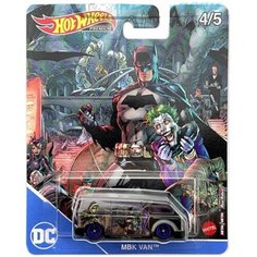 Машинка Hot Wheels PREMIUM Тематическая премиальная DC MBK VAN DLB45/HCN87