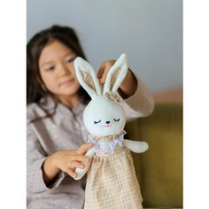 Мягкая игрушка Зайка/Зайчик для девочки Toys Room