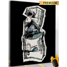 Картина по номерам Доллар