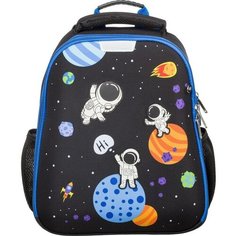 Ранец ортопедический школьный №1 School для мальчика, Space time, 2 отделения, эргономическая спинка