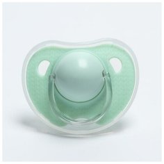 Соска-пустышка классическая, силикон, от 3 мес, с колпачком, микс для мальчика Mum&Baby