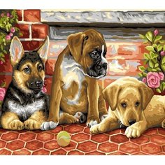 Картина по номерам Маленькие друзья 40х50 см Hobby Home