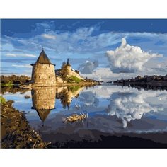 Картина по номерам Псковское озеро 40х50 см Hobby Home