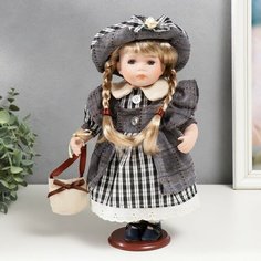 Кукла коллекционная керамика "Аннушка" 30 см Noname