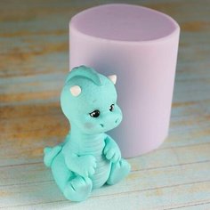 Силиконовая форма для мыла, Дракончик Тоша Helena Mold