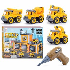 Конструктор (Строительный) с отвёрткой, в коробке 50 x 42 x 7 см (66650) Фанронг