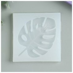 Молд силикон "Пальмовый лист" 0,8х7х7 см Noname