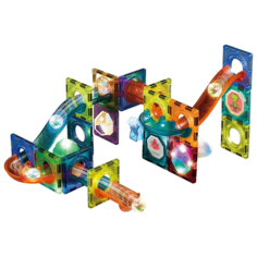 Светящийся магнитный конструктор Light Magnetic Blocks №2300 49 деталей MSN Trading Limited