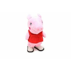Мягкая игрушка-повторюшка Свинка 18 см TOY