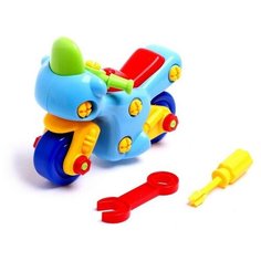 Конструктор для малышей "Мотоцикл", 27 деталей Unicon