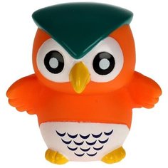 Игрушка для ванной Капитошка Сова (LX18OW2-4-1), оранжевый/белый