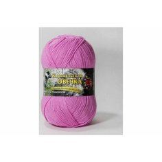 Пряжа Color City Каракульская овечка пион (925), 60%шерсть ягненка/40%искусственный кашемир, 480м, 100г, 1шт