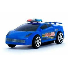 Машинка, полицейский болид, инерционная, 1 шт Нет бренда
