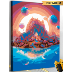 Картина по номерам Сказачный остров