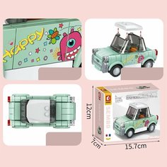 Конструктор SEMBO Mini Car / машинка инерционная / 114 дет.