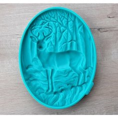 Силиконовая формы - молд "Панно Олень" (XL) ПроСвет