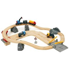 Brio стартовый набор с автодорогой и переездом, 33210