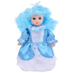 Весна Перчаточная кукла Девочка с голубыми волосами (В764) голубой