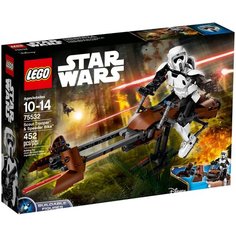 Конструктор LEGO Star Wars 75532 Штурмовик-разведчик на спидере, 452 дет.