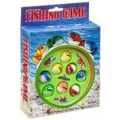 Игровой набор Рыбалка (4 удочки, 8 рыб) на батарейках Box 15см. KSB-Б6339 Shenzhen Jingyitian Trade