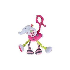 Подвесная игрушка Жирафики Слонёнок Тим (93567) розовый/белый