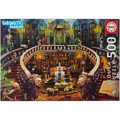 Загадочный пазл "Старая библиотека" 500 деталей Educa