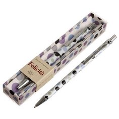 Ручка шариковая Bruno Visconti Felicita Горошек синяя (толщина линии 0.7 мм)