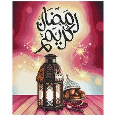 Наборы "фрея" кристальная (алмазная) мозаика ALVK-20 "Щедрый Рамазан" 40 х 50 см Freya