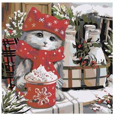 Картина по номерам, "Живопись по номерам", 100 x 100, Z-AB60