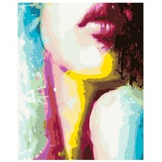 Картина по номерам, "Живопись по номерам", 100 x 125, KTMK-abstractwoman