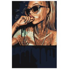 Картина по номерам, "Живопись по номерам", 48 x 72, RO184